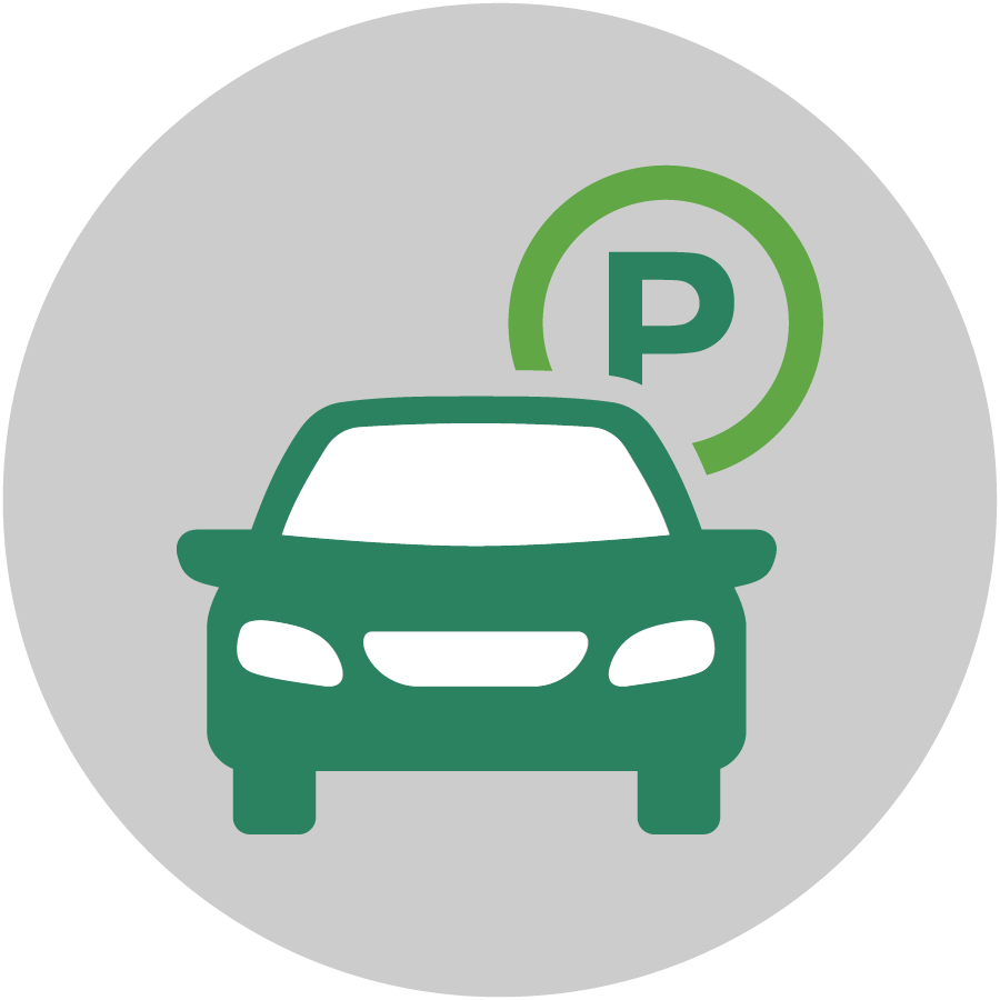 car with P