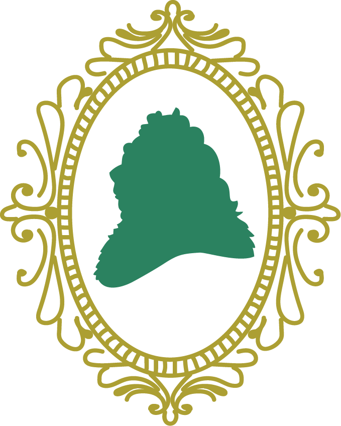 Badge of Courage - silhouette of the lion from wizard of oz
