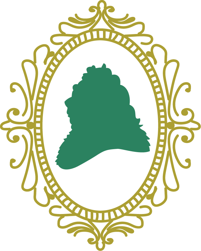 Badge of Courage - silhouette of the lion from wizard of oz