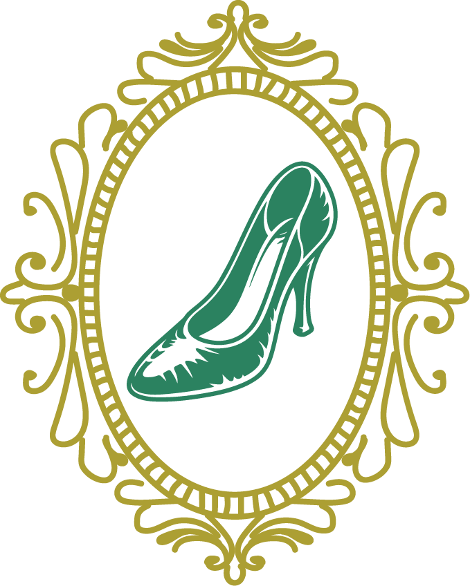 Ruby Slipper with picture of high heel show.